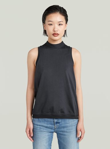 Open Back Knit Tanktop